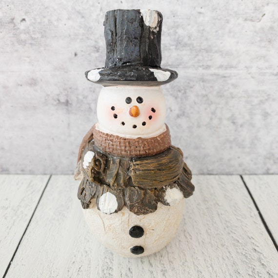 Ceramic Snowman – One Simple Wreath