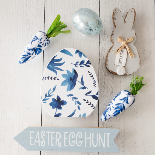 Blue Easter Egg Hunt Kit