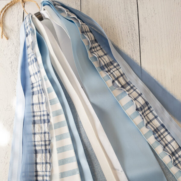 Light Blue Long Ribbon Set