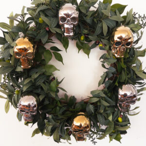 Individual Metallic Skull