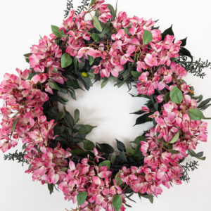 Real Look Bougainvillea Flower Garland 5' (Made for our 24" wreath base)