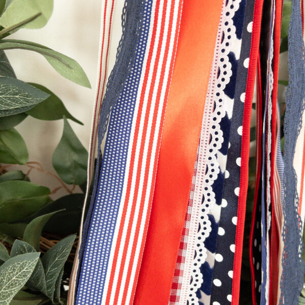 Long Ribbons Intrees Classic USA Long Ribbon Set – One Simple Wreath