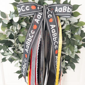 ABC Long Ribbon Set with Bow